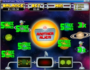 Click to Play Outta This World Bonus Slot Game