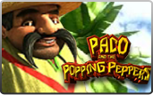 Click to play Paco & Popping Peppers Bonus Slot