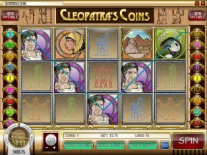 Click for Recommended Rival Casinos offering Cleopatra's Coins
