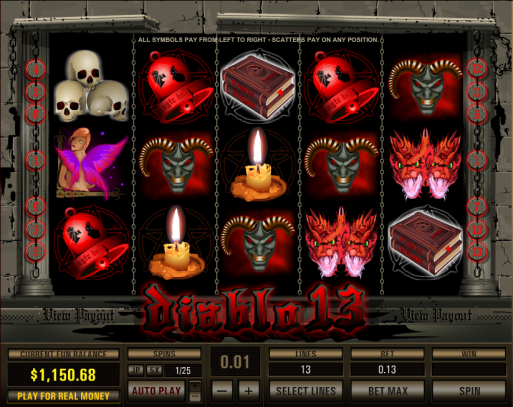png of Diablo13 Progressive Slot Game