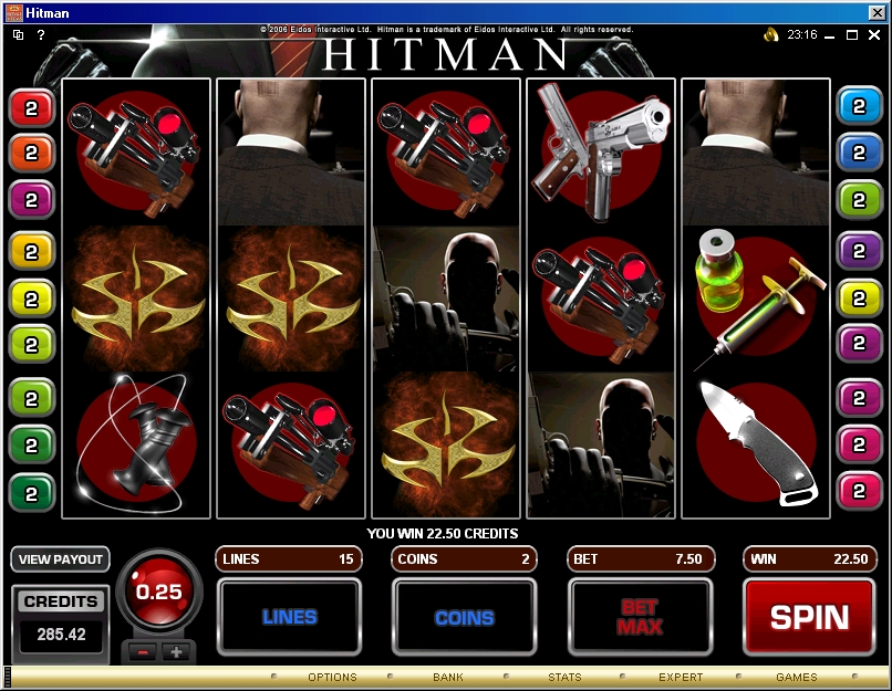 Hitman Slot Game Online Casino