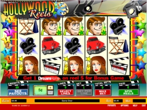 Click to Play Hollywood Reels Slot Game