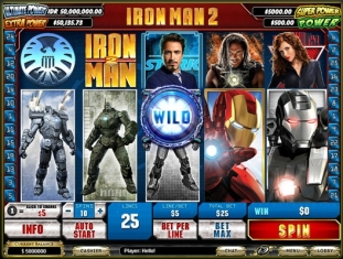 Click to Play Ironman 2 Slot