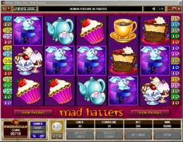 Mad Hatters Slot Game