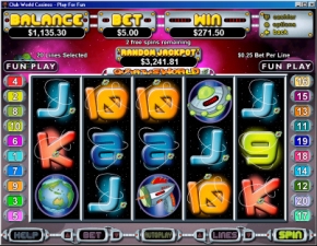 Click to Play Outta This World Bonus Slot Game