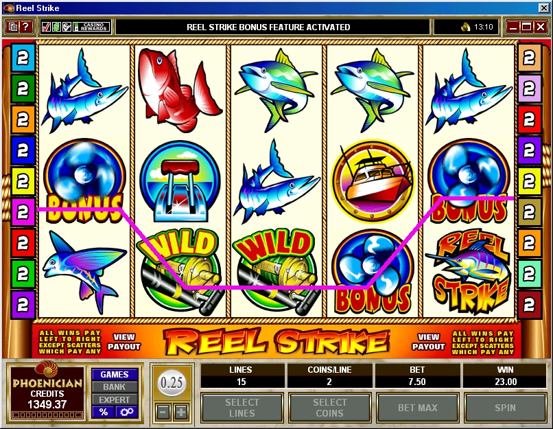 Reel Strike Slot Phoenician Online Casino