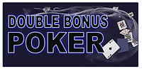 Click to play Double Bonus Poker Online