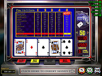 Click to play Double Jackpot Poker Online