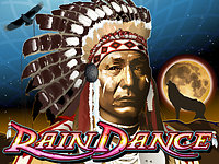 Click to play Rain Dance Real Series Bonus Slot