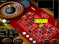 Click to play American Roulette Online