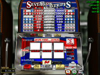 Click to play Sevens & Stripes Slot